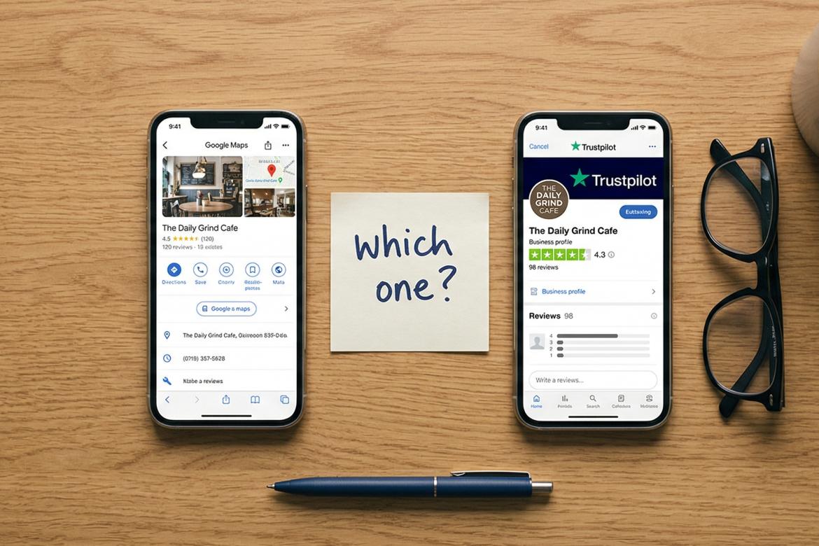 Trustpilot vs Google Reviews: Where Should UK Businesses Focus?
